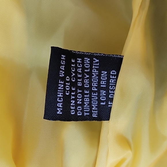 FASHION NOVA Jacket, Windbreaker, S, Navy/Yellow, EUC - Picture 8 of 9